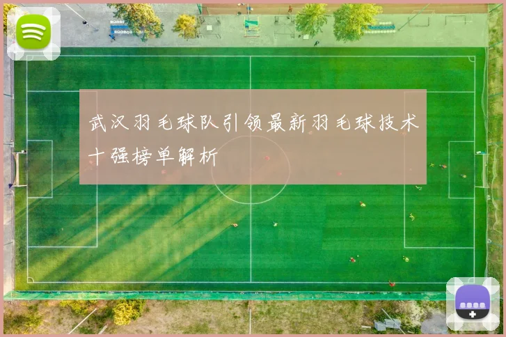 武汉羽毛球队引领最新羽毛球技术十强榜单解析